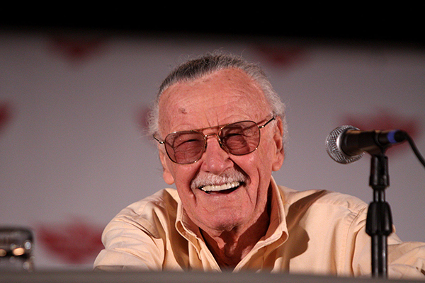 Marvel Comics writer Stan Lee