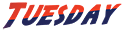 graphic of word tuesday