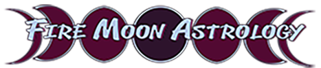 fire moon astrology logo